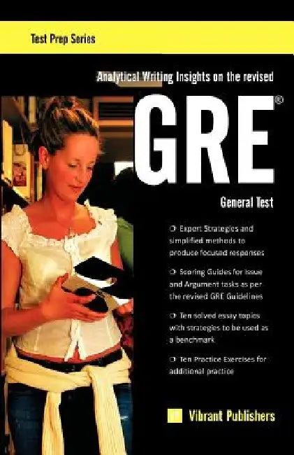 Analytical Writing Insights on the revised GRE General Test by Vibrant Publishers