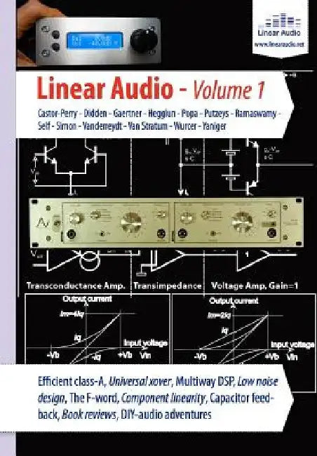 Linear Audio Vol 1: Your tech audio resource by Kendall Castor-Perry