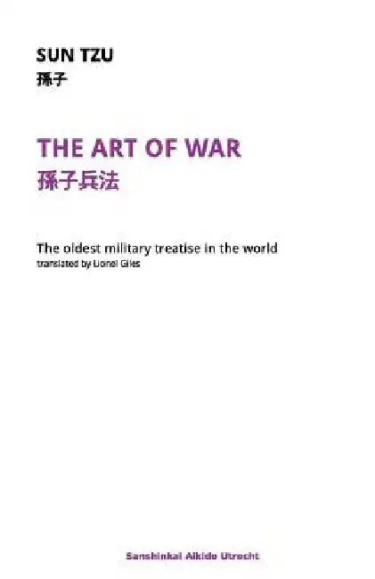 The Art of War: The oldest military treatise in the world by Lionel Giles