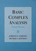 Basic Complex Analysis by Jerrold E. Marsden