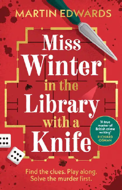Miss Winter in the Library with a Knife by Edwards, Martin