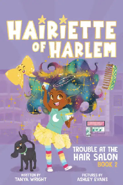 Trouble at the Hair Salon by Tanya Wright, Ashley Evans