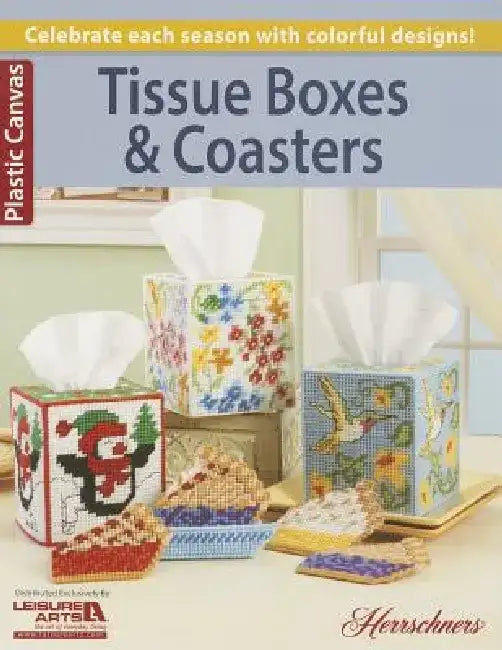 Tissueboxes & Coasters by Herrschners