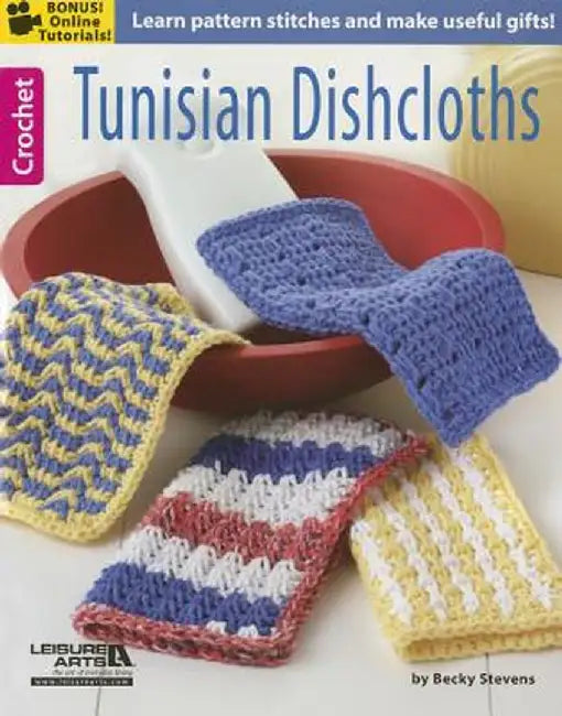 Tunisian Dishcloths by Becky Stevens