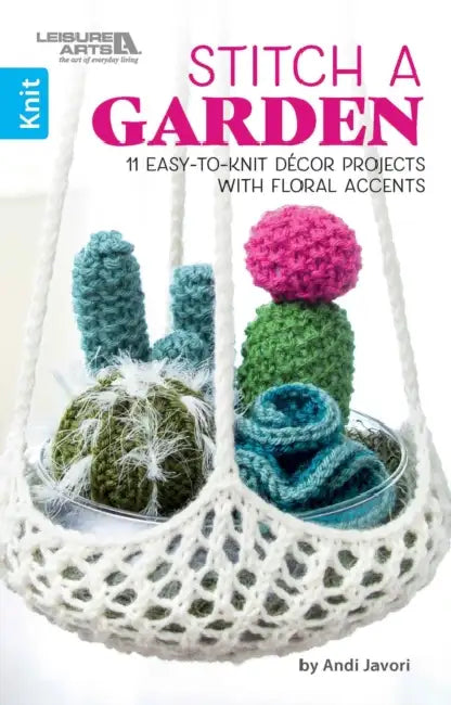 Stitch a Garden--18 Designs Charted for Beading and Cross Stitch by Andi Javori