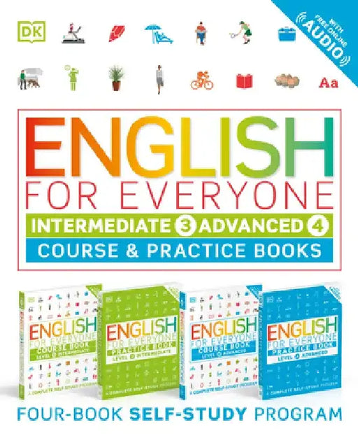 English for Everyone Slipcase: Intermediate and Advanced by DK