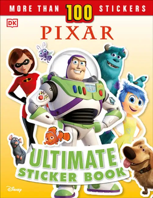 Disney Pixar Ultimate Sticker Book, New Edition by DK