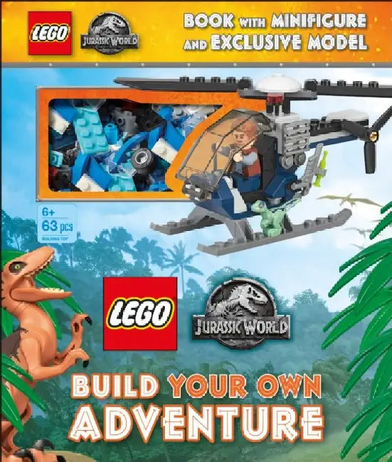 Lego Jurassic World Build Your Own Adventure: With Minifigure and Exclusive Model [With Legos] 