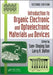 Introduction to Organic Electronic and Optoelectronic Materials and Devices by Sam-Shajing Sun