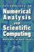 Introduction to Numerical Analysis and Scientific Computing by Nabil Nassif
