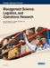 Management Science, Logistics, and Operations Research by John Wang