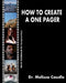 How to Create a One Pager: Quick Guidebook for Screenwriters by Melissa Caudle
