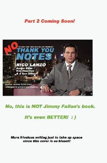 No Thank You Notes by Ambra Milan
