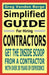 Simplified Guide For Hiring Contractors by G. Vanden Berge