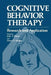 Cognitive Behavior Therapy: Research and Application by John Foreyt