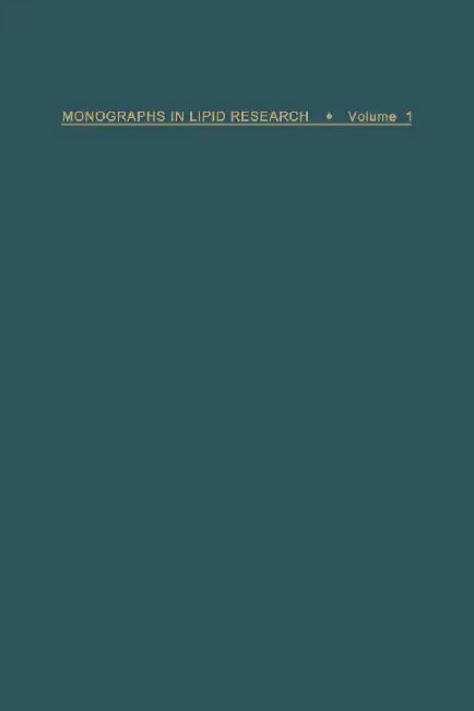 Fungal Lipid Biochemistry: Distribution and Metabolism by John Weete
