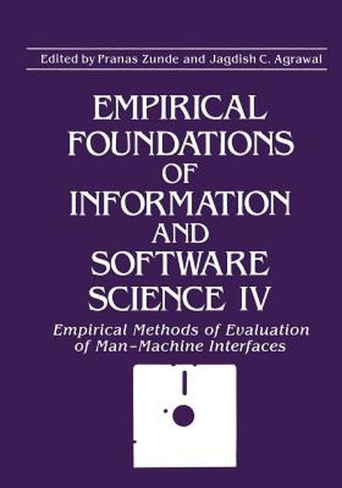 Empirical Foundations of Information and Software Science IV by Jagdish C. Agrawal