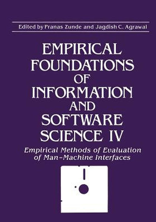 Empirical Foundations of Information and Software Science IV by Jagdish C. Agrawal