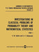 Investigations in Classical Problems of Probability Theory and Mathematical Statistics: Part I by V. M. Kalinin