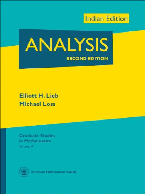 Analysis by Elliott H. Lieb, Michael Loss