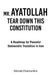 Mr. Ayatollah Tear Down This Constitution: A Roadmap for Peaceful Democratic Transition in Iran by Sohrab Chamanara