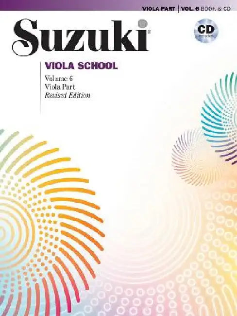 Suzuki Viola School, Vol 6: Viola Part, Book & CD by Shinichi Suzuki