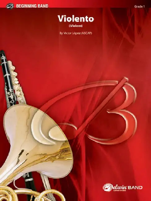 Violento: (Violent), Conductor Score & Parts by Victor López