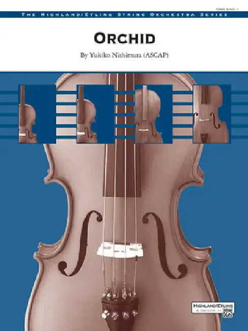 Orchid: Conductor Score & Parts by Yukiko Nishimura