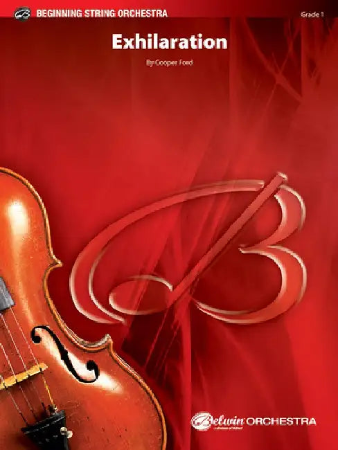 Exhilaration: Conductor Score & Parts by Cooper Ford