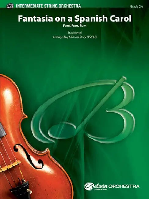 Fantasia on a Spanish Carol: Conductor Score & Parts by Michael Story