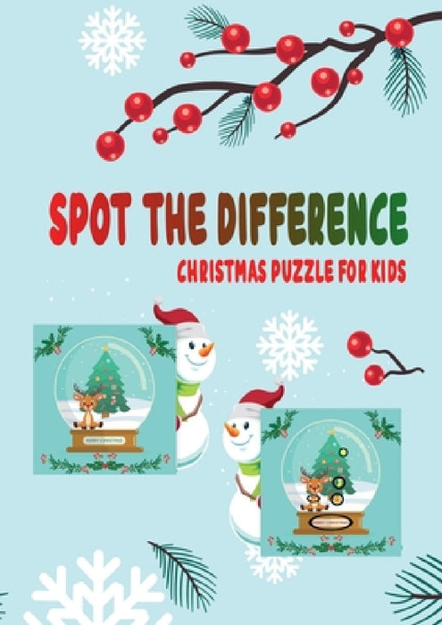Spot the difference: Christmas puzzle by Emma Jane