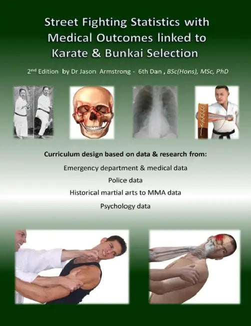 Street Fighting Statistics with Medical Outcomes linked to Karate & Bunkai Selection by B. Sc (Honours) Msc Armstrong