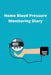 Home Blood Pressure Monitoring Diary by Toby Vance