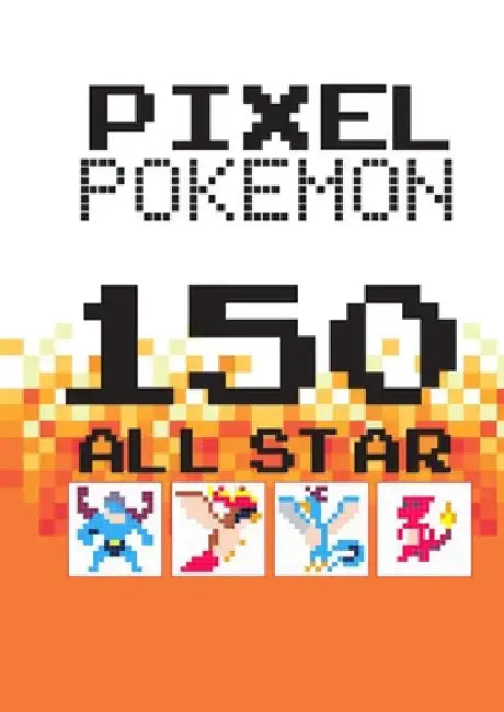 150 Pixel Pokemon by Tcorporation Edition
