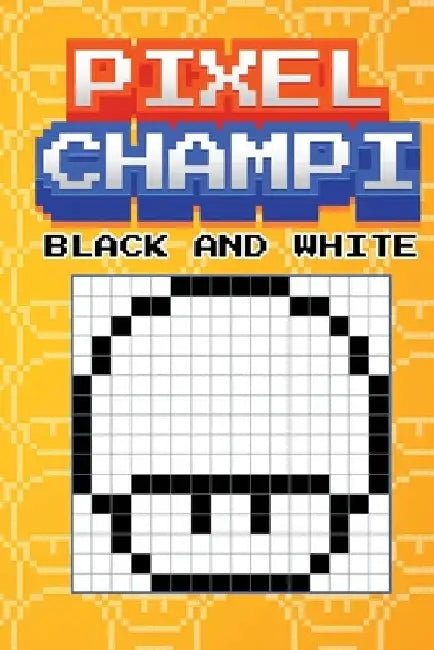Pixel Champi Black and White by Tcorporation Edition