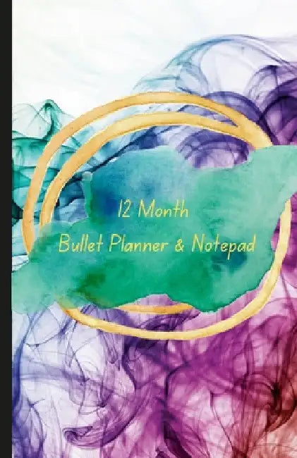 12 Month Bullet Planner and Notepad by Susan Alexander
