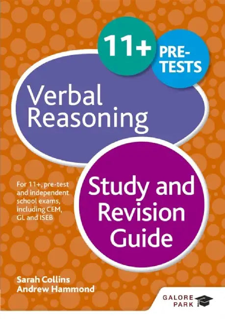 11+ Verbal Reasoning Study and Revision Guide by Andrew Hammond