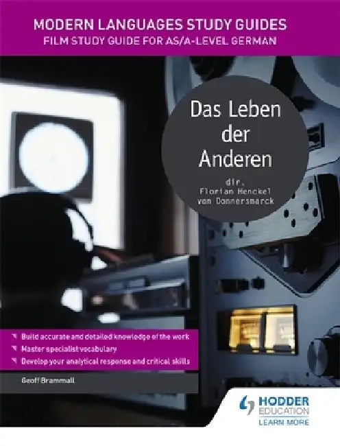 Modern Languages Study Guides: Das Leben der Anderen by Geoff Brammall