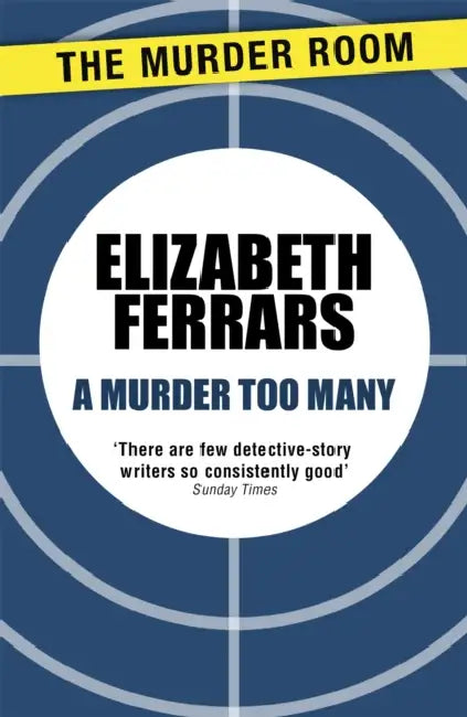 A Murder Too Many by Elizabeth Ferrars