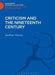 Criticism and the Nineteenth Century by Geoffrey Tillotson