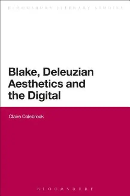 Blake, Deleuzian Aesthetics, and the Digital by Claire Colebrook