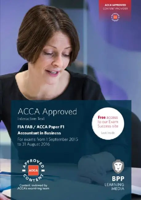 Fia Foundations Of Accountant In Busines 