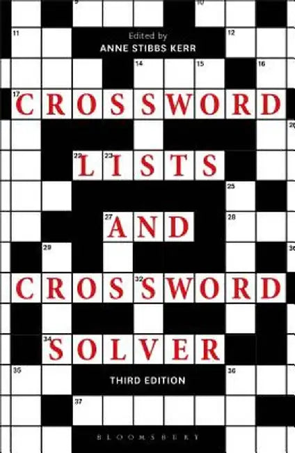Crossword Lists & Crossword Solver by Anne Stibbs Kerr