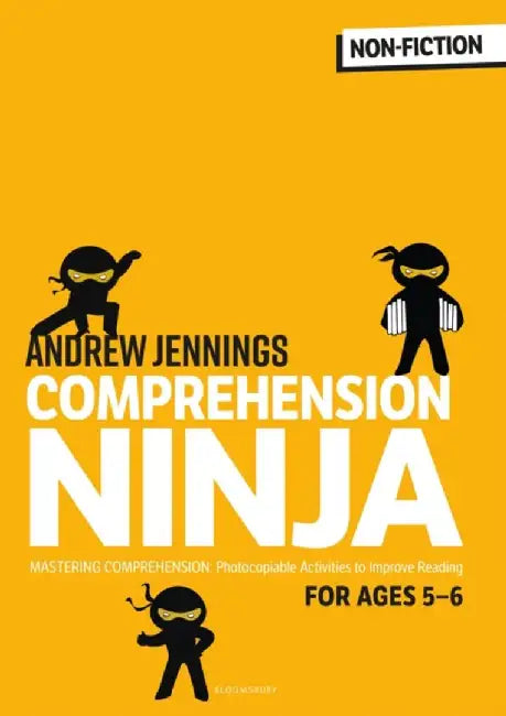 Comprehension Ninja for Ages 5-6: Non-Fiction by Andrew Jennings
