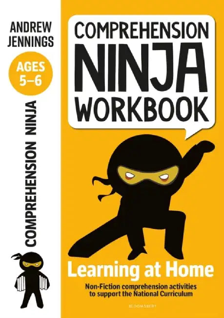 Comprehension Ninja Workbook for Ages 5-6 by Andrew Jennings