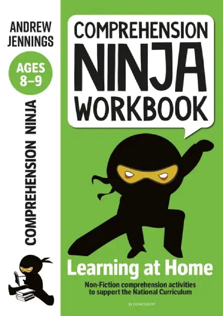 Comprehension Ninja Workbook for Ages 8-9 by Andrew Jennings