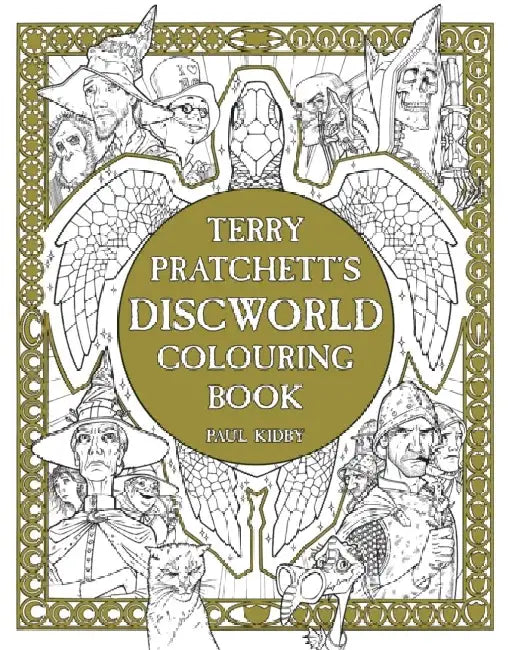 Terry Pratchett's Discworld Colouring Book by Paul Kidby