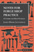 Notes for Forge Shop Practice - A Course for High Schools by James Drake Littlefield