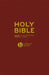 NIV Larger Print Burgundy Hardback Bible by New International Version