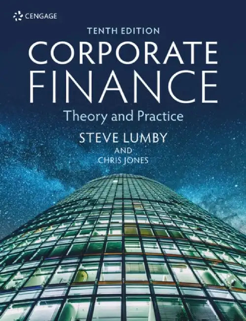 Corporate Finance by Steve (Formerly Managing Director of the London College of Accountancy) Lumby